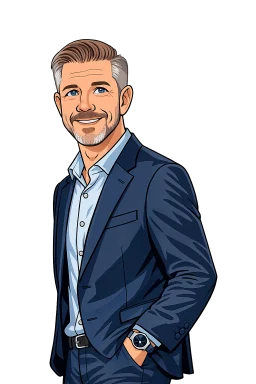 Illustration of Jay Kovar listening to your story